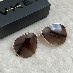 Hawkers x Revolve Sunglasses in Brown